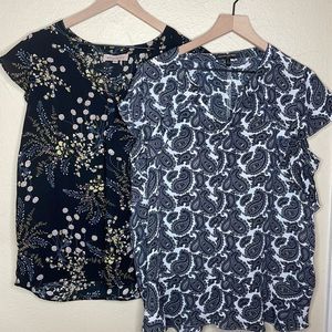 2/$25 Banana Republic and Philosophy top/blouse